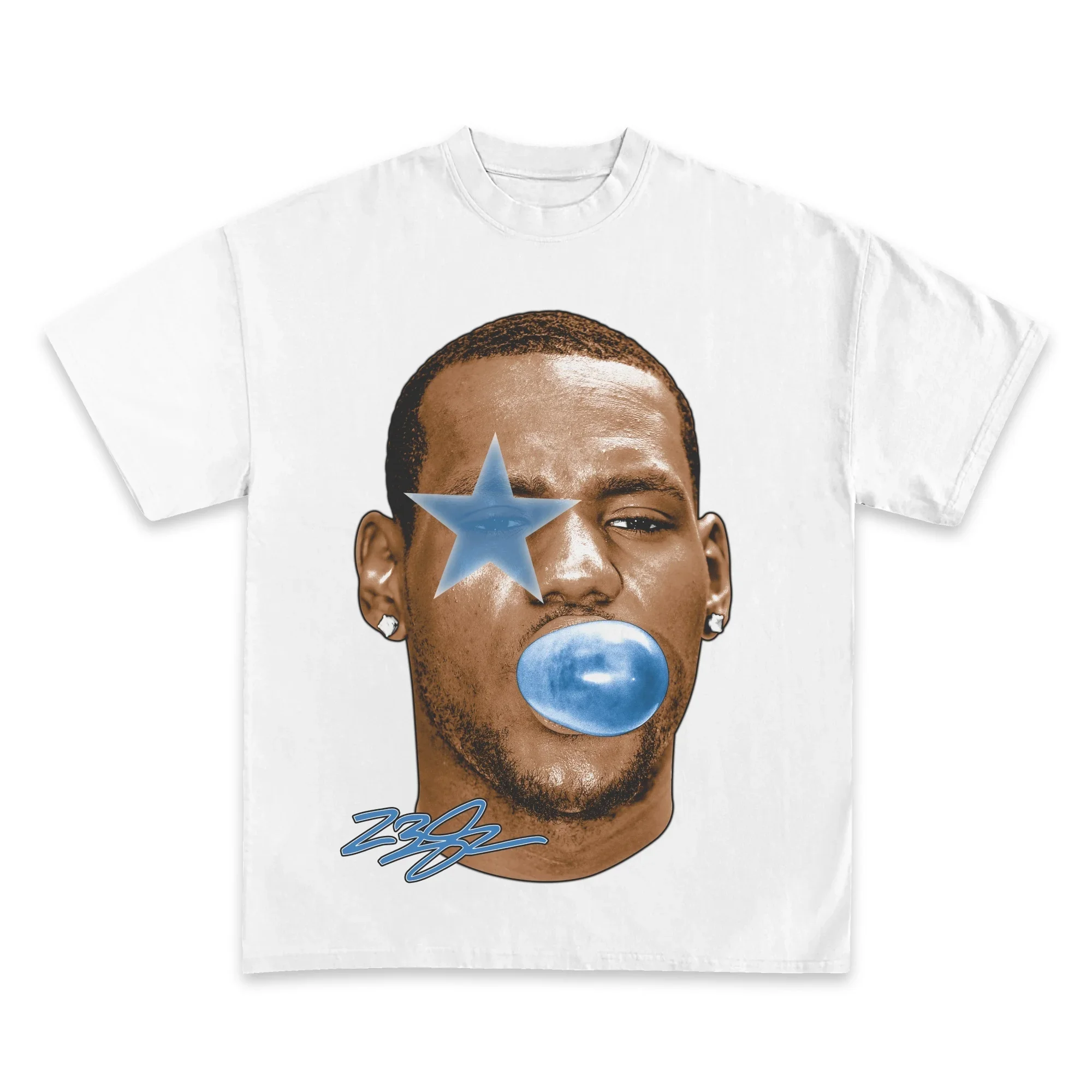 Streetwear Brand Shirts - Lebron James บาสเกตบอล Star T เสื้อผู้ชายผู้หญิงแขนสั้นผ้าฝ้าย