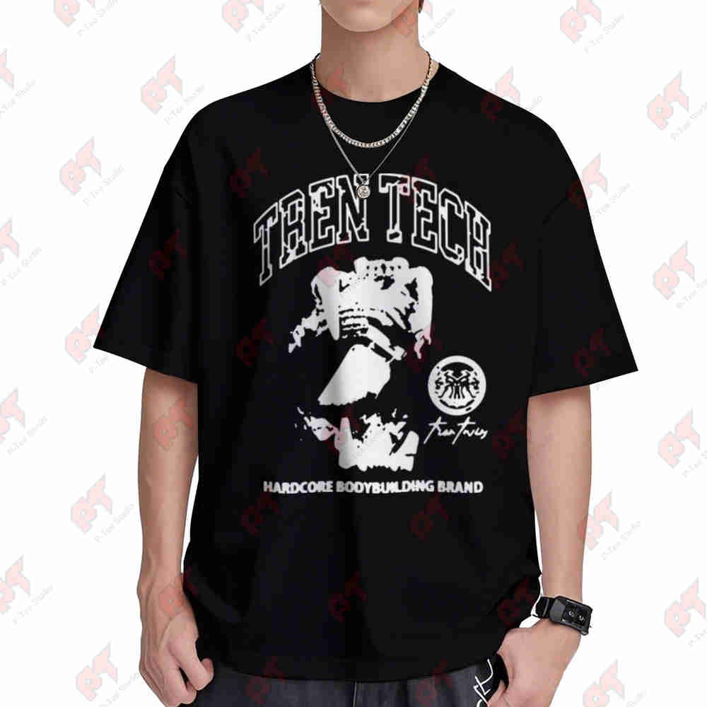 Brand Of Streetwear - เสื้อยืดแขนสั้น Tren Tech Heavycore Bodybuilding Hardcore