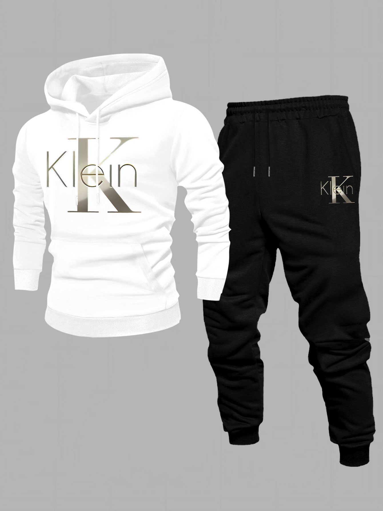 Streetwear Brand Joggers - ชุดฮู้ดดี้และกางเกงจ็อกเกอร์สำหรับผู้ชาย รุ่น Klein ปี 2026 -