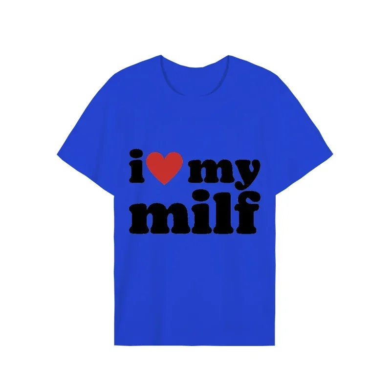 I Love My MILF พิมพ์ผู้ชายแบรน - Streetwear Brand Aesthetic บทวิจารณ์และราคา