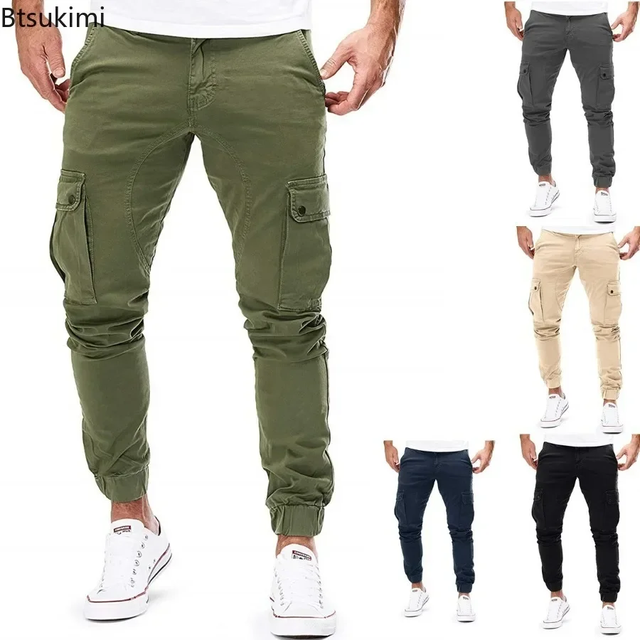 กางเกงคาร์โก้สตรีทแวร์ผู้ชายปี - Streetwear Brand Joggers บทวิจารณ์และราคา