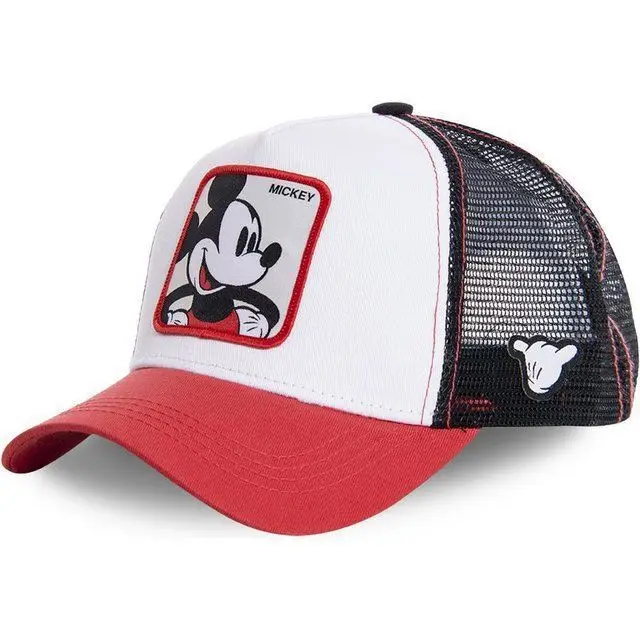 หมวกแก๊ปมิกกี้เมาส์น่ารัก ตาข่ - Streetwear Brand Hats บทวิจารณ์และราคา