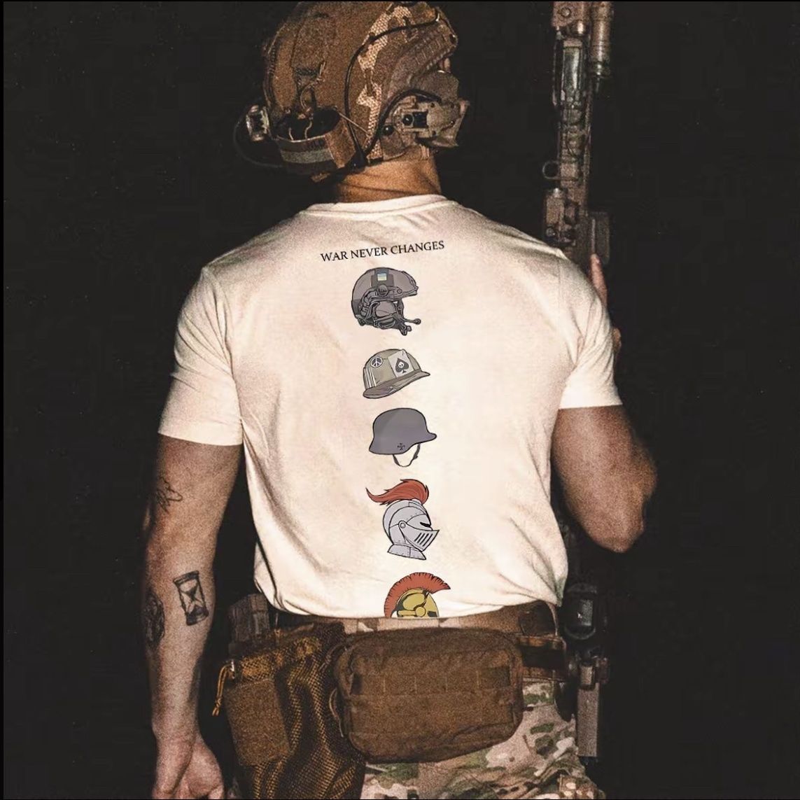 เสื้อยืดแขนสั้นลายรุ่นอีโวลูชั - Streetwear Brand Shirts บทวิจารณ์และราคา