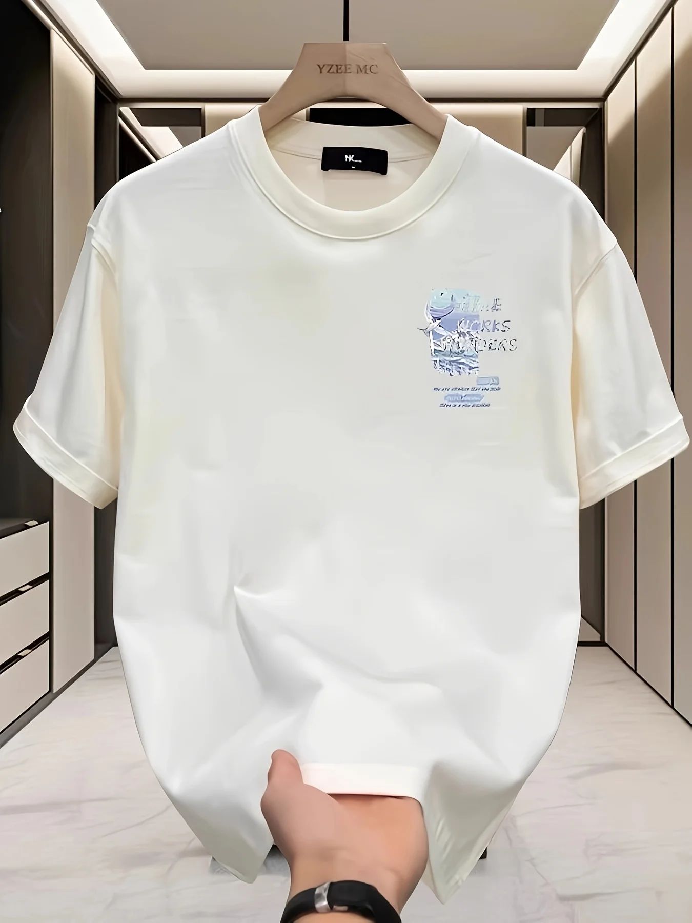 เสื้อยืดโอเวอร์ไซส์ผ้าฝ้ายยูนิ - Streetwear Brand Aesthetic บทวิจารณ์และราคา