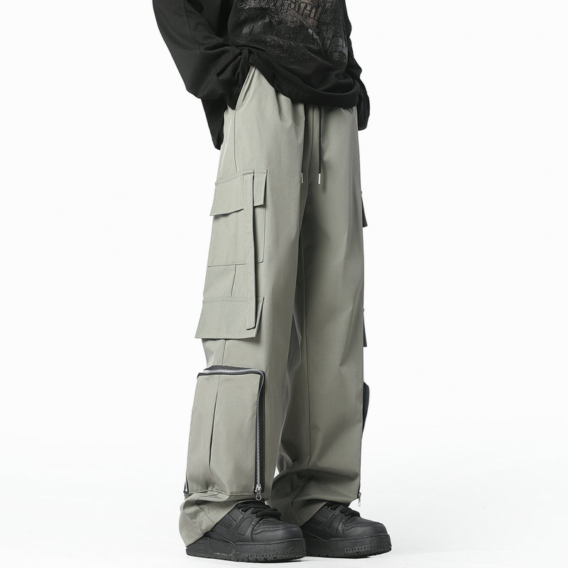 กางเกงคาร์โก้แฟชั่นผู้ชาย กางเ - Streetwear Brand Joggers บทวิจารณ์และราคา