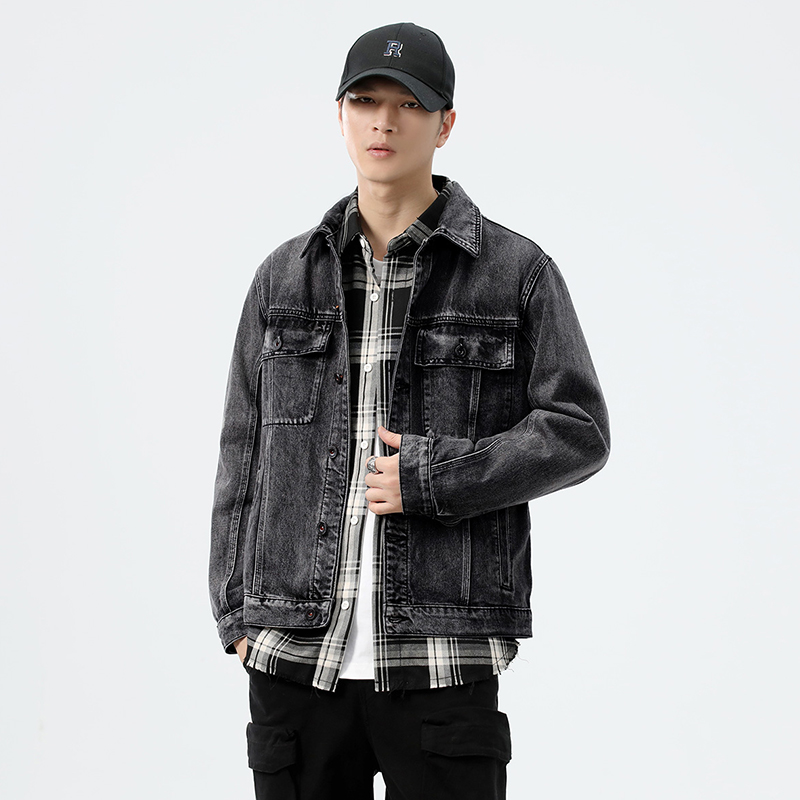 เสื้อแจ็คเก็ตยีนส์ทรงหลวมสไตล์ - Brand Of Streetwear บทวิจารณ์และราคา