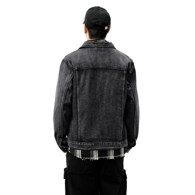 เสื้อแจ็คเก็ตยีนส์ทรงหลวมสไตล์ - Brand Of Streetwear บทวิจารณ์และราคา