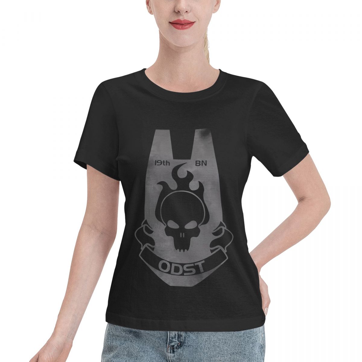 No Fade UNSC Patch ODST Brand  - Streetwear Brand Shirts บทวิจารณ์และราคา